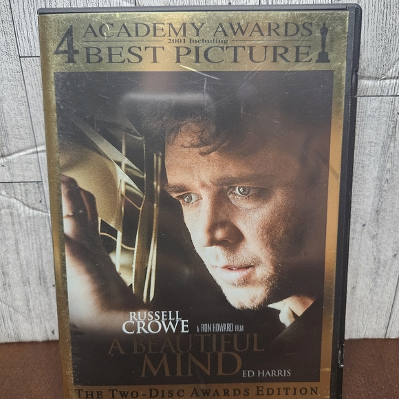 A Beautiful Mind DVD Russell Crown 2-Disc Awards Edition Widescreen - Picture 4 of 5